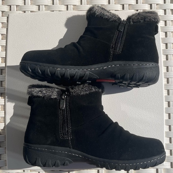 Khombu Suede Boots Size 8 - Picture 4 of 7